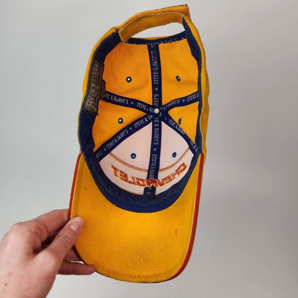 Steve & Barrys Chevy Racing Hat NASCAR Chevrolet Embroidered Spellout Colorblock - Picture 8 of 9